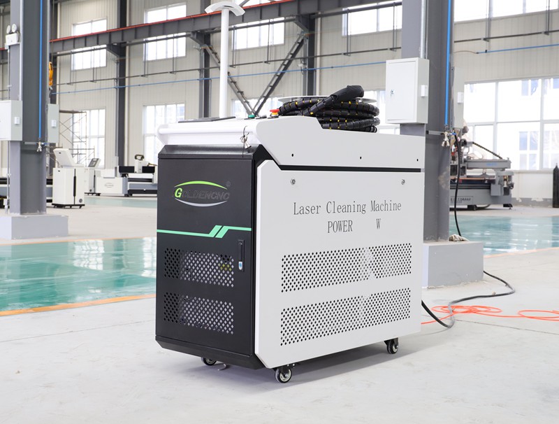 Máquina de derramamento de laser -1000W Limpeza de ferrugem a laser